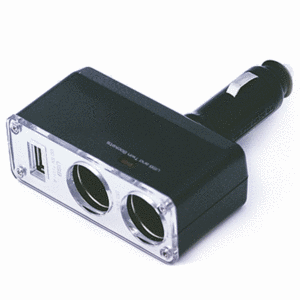 빅터 SEIKO EM-51 유광 USB&amp;2구 멀티소켓