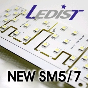 VIP LEDist 실내등 full kit 뉴SM5(SM7)전용 오스람칩 적용