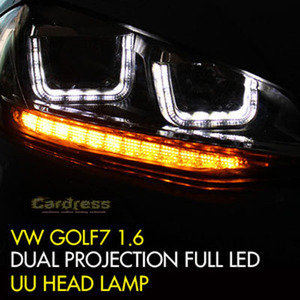 오토램프 VW 골프7 1.6 LED UU헤드램프