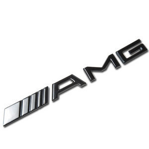 티알엠 Mercedess AMG Black 엠블렘